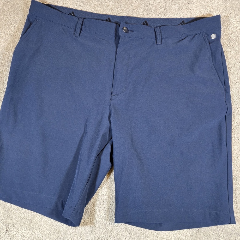 Adidas Ultimate 365 Golf Shorts Mens Size 40 Navy Blue Stretch